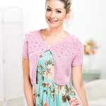 Seamless bobble bolero Knitting Pattern