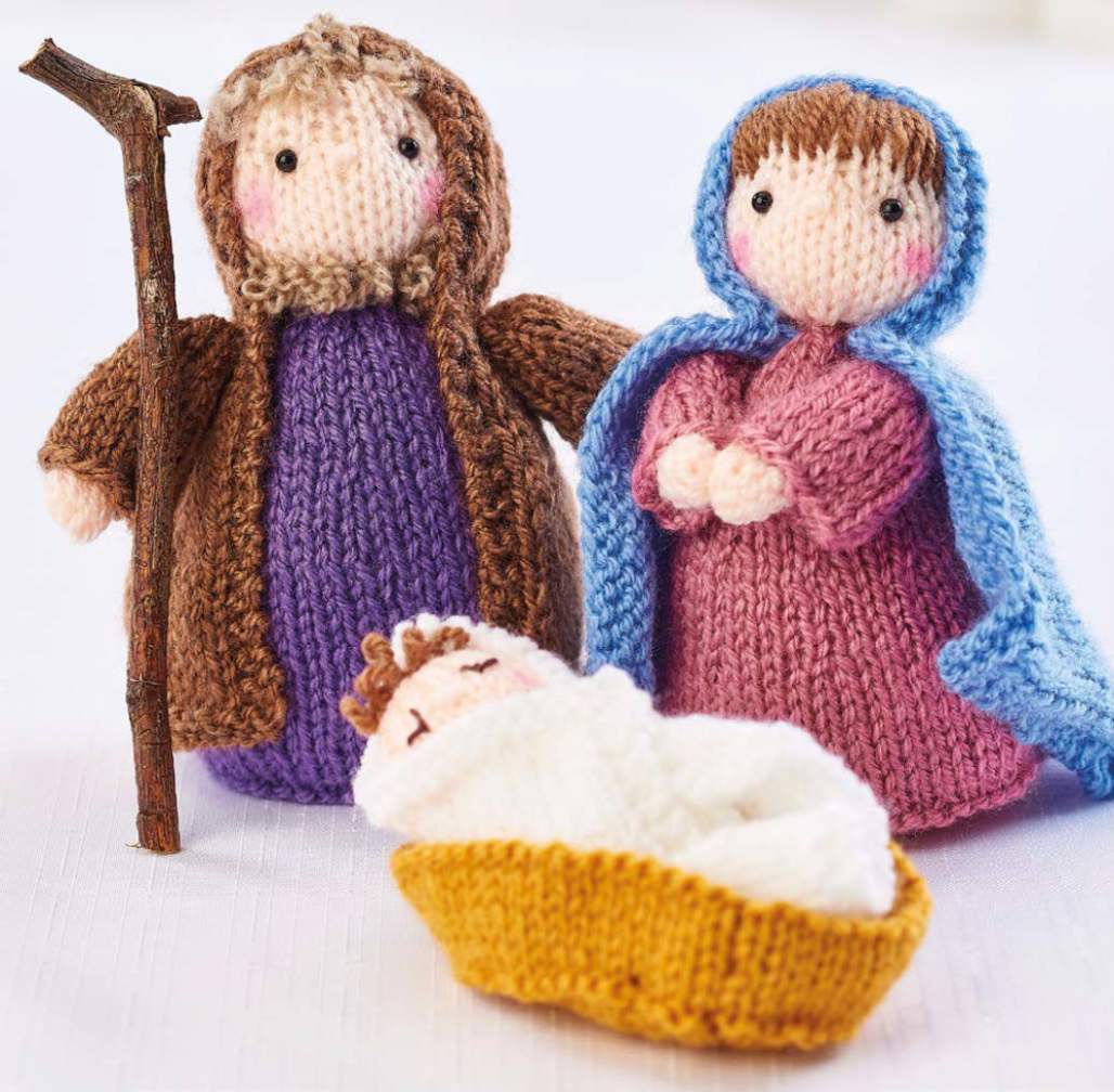 Classic Christmas Nativity Knitalong | Part Two - Joseph & Jesus