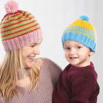Matching Beanie Hats Knitting Pattern