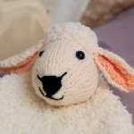 Sheep Hot Water Bottle Cover Knitting Pattern