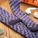 Men’s fine knitted tie Knitting Pattern