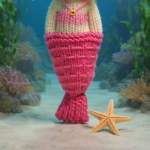Easy Mermaid Comfort Doll | Toy Knitting Pattern Knitting Pattern