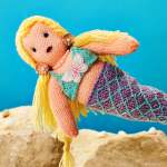 Mermaid Doll Toy Knitting Pattern Knitting Pattern