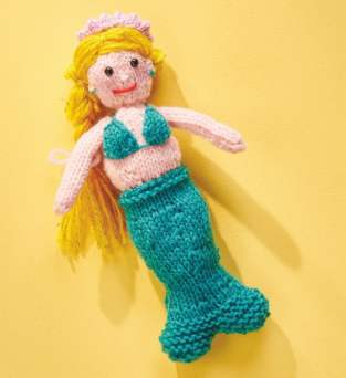 Mermaid Dolls Knitting Pattern Knitting Pattern
