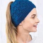 Messy Bun Hat Knitting Pattern