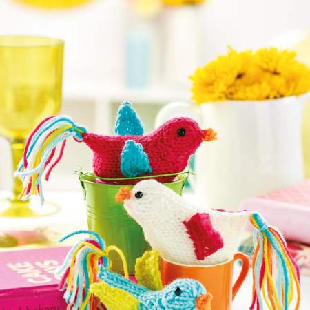 Mini Birds Knitting Pattern