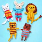 Mini Knitted Critters Pattern Pack Knitting Pattern