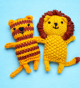Mini Knitted Critters Pattern Pack Knitting Pattern