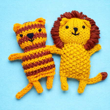 Mini Knitted Critters Pattern Pack Knitting Pattern