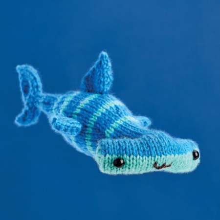Mini Hammerhead Shark Knitting Pattern