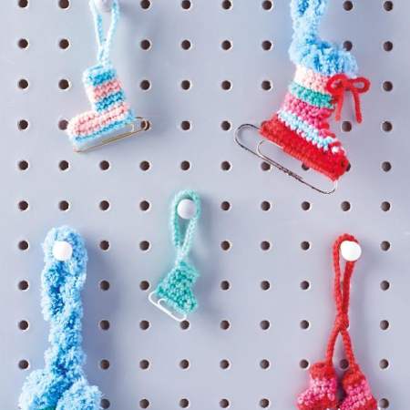 Mini Ice Skates crochet Pattern
