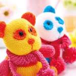 Mini Pandas Knitting Pattern
