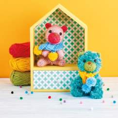 Mini Teddy Bears Knitting Pattern