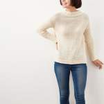 Modern Split Seam Sweater Knitting Pattern