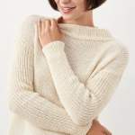 Modern Split Seam Sweater Knitting Pattern
