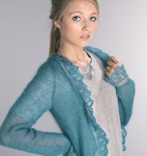 Lace Mohair Cardigan
