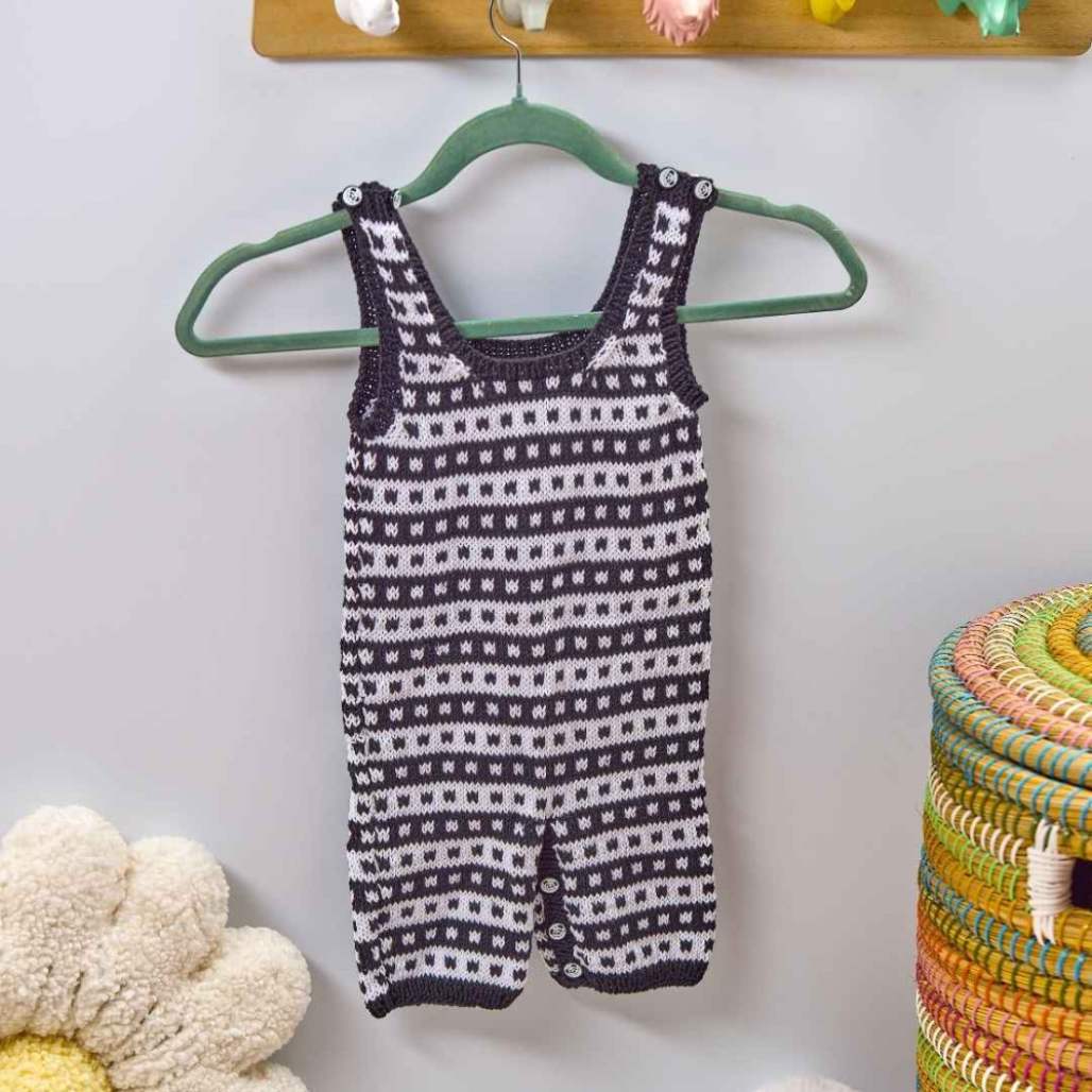 Monochrome Baby Knit-Along: Part Six - Romper