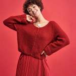 Moss Stitch Jacket Knitting Pattern