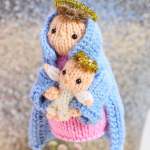 Mary and Jesus Bauble | Christmas Knitting Pattern Knitting Pattern