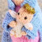 Mary and Jesus Bauble | Christmas Knitting Pattern Knitting Pattern