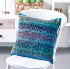 Motif cushion Knitting Pattern