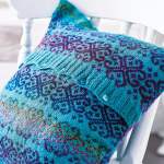 Motif cushion Knitting Pattern
