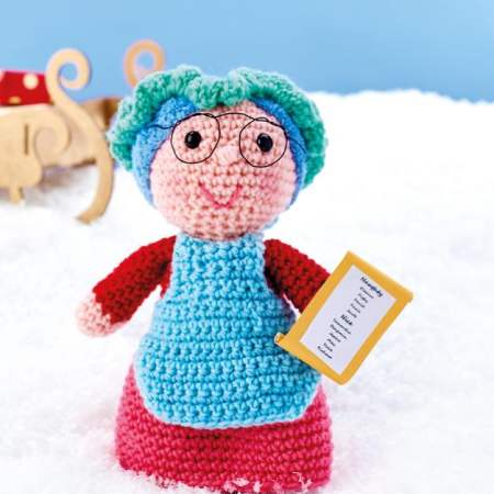 Mrs Claus crochet Pattern