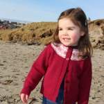 Pretty Girls’ Yoke Cardi Knitting Pattern