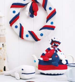 Nautical Home and Toy Knitting Patterns Knitting Pattern