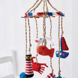 Nautical Nursery Mobile Knitting Pattern