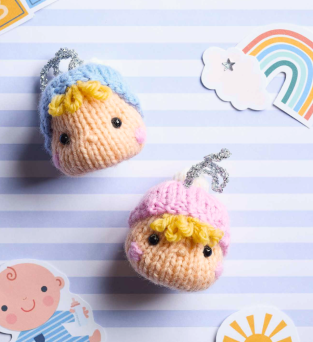 Newborn Baby Baubles Knitting Pattern Knitting Pattern