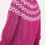 No-Sew Yoke Jumper Knitting Pattern