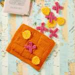 Noughts and Crosses Game Knitting Pattern