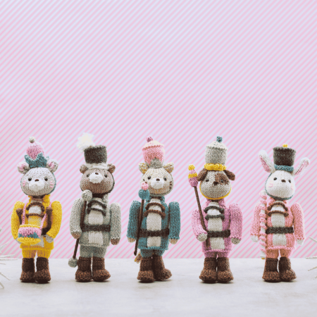 Nutcracker Animal Dolls Knitting Pattern Knitting Pattern