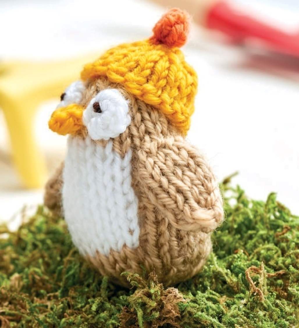 Enid Owl and Owlet Toy | Woodland Gang Knitalong
