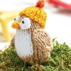 Enid Owl and Owlet Toy | Woodland Gang Knitalong - Knitting Pattern