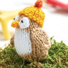 Enid Owl and Owlet Toy | Woodland Gang Knitalong Knitting Pattern