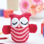 Olive the Owl Toy Knitting Pattern Knitting Pattern