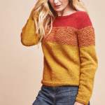 Ombré Jumper Knitting Pattern Knitting Pattern