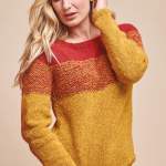 Ombré Jumper Knitting Pattern Knitting Pattern