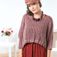 Oversized  jumper Knitting Pattern