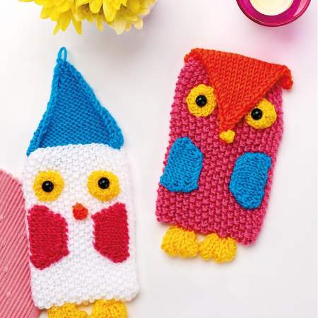 Owl Phone Cases Knitting Pattern