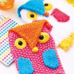 Owl Phone Cases Knitting Pattern