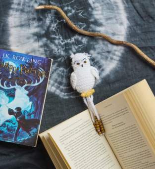 Magical Owl Bookmark | Christmas Gift Knitting Pattern Knitting Pattern