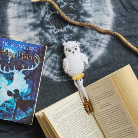 Magical Owl Bookmark | Christmas Gift Knitting Pattern Knitting Pattern