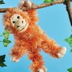 Ozzie the Orangutan Knitting Pattern