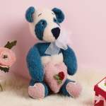 Valentine Panda Bear Knitting Pattern Knitting Pattern