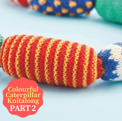 Colourful Caterpillar Knitalong Part 2 Knitting Pattern