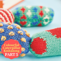 Colourful Caterpillar Knitalong Part 5 Knitting Pattern