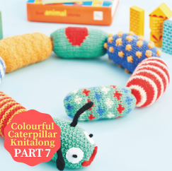 Colourful Caterpillar Knitalong Part 7 Knitting Pattern